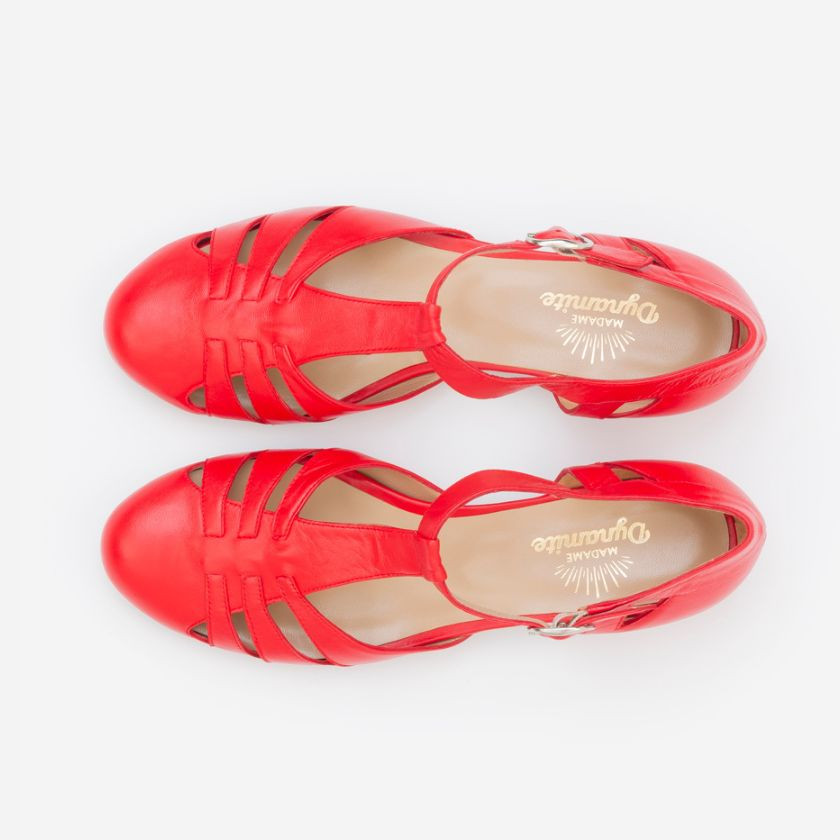 Vegan Mini Dynamite red (WITH LEATHER...