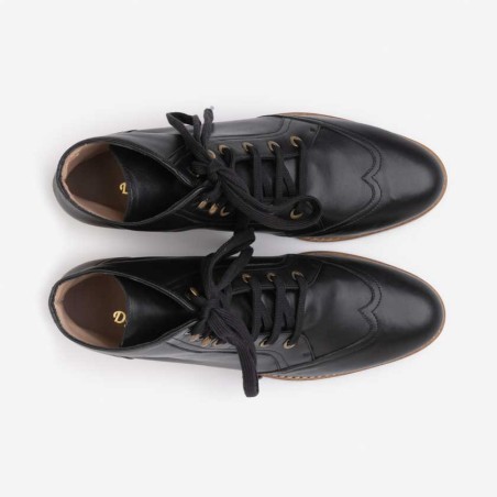 Alma Vintage Boots Black