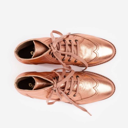 Alma Vintage Boots Rose Gold 2