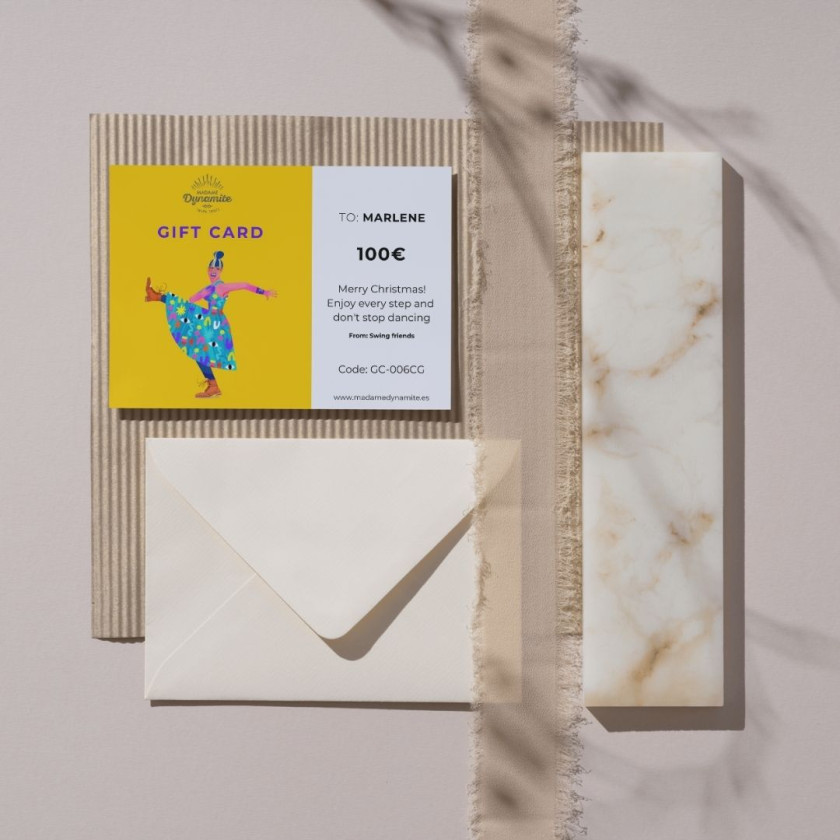 Gift Card Madame Dynamite 100€