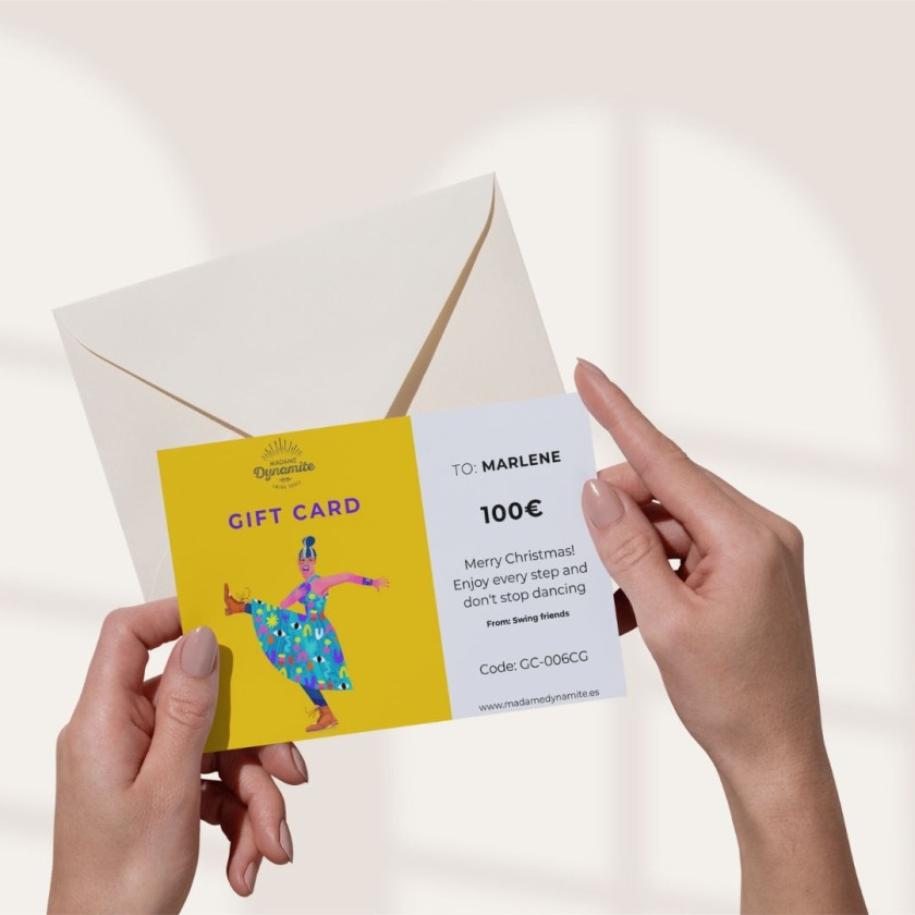 Gift Card Madame Dynamite 100€