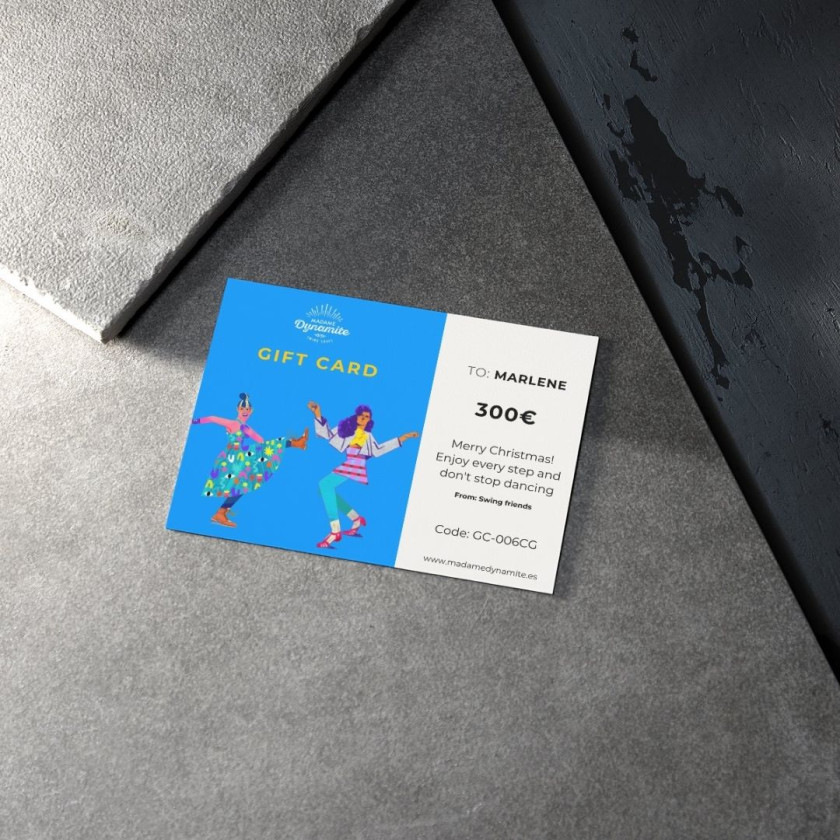 Gift Card Madame Dynamite 300€