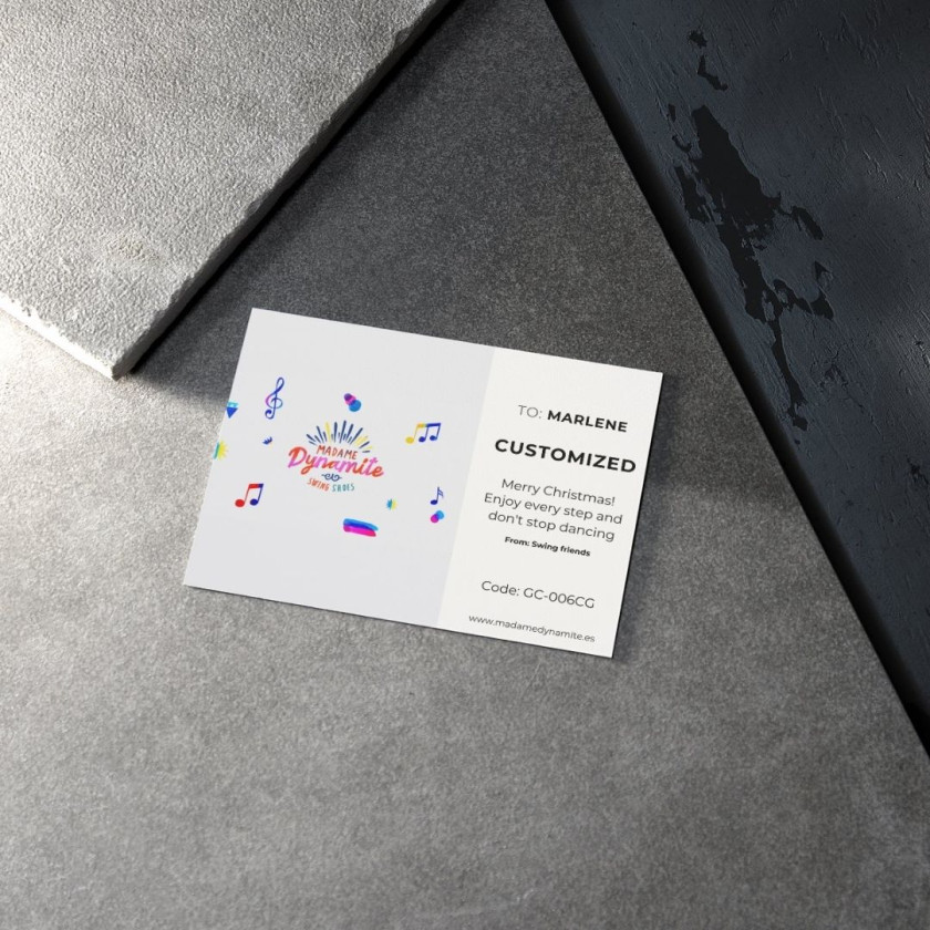 Gift Card Madame Dynamite