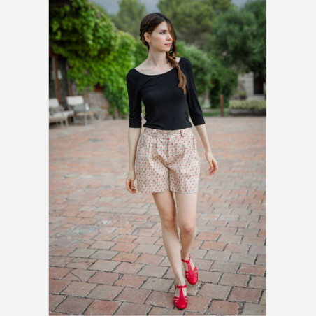 Vegan Mini Dynamite red (WITH LEATHER SOLE)