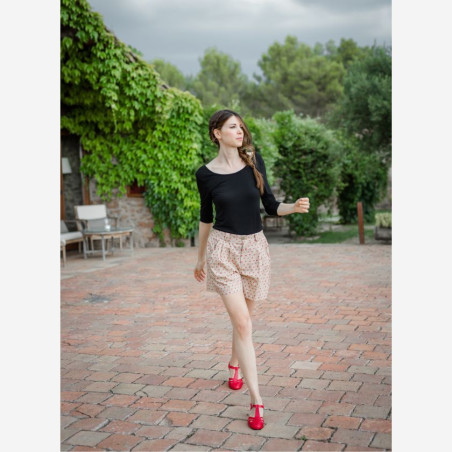 Vegan Mini Dynamite red (WITH LEATHER SOLE)