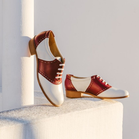 Saddles Shoes Cherry