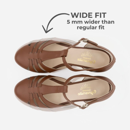 Wide fit - Mini Dynamite Mocha Mousse