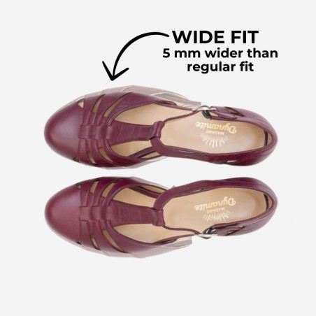 Wide fit - Mini Dynamite red wine