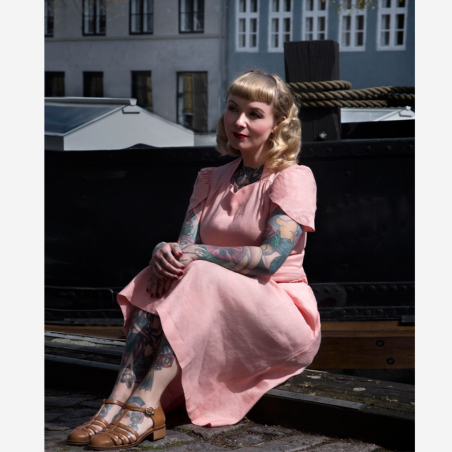 Gabrielle Brown Leather