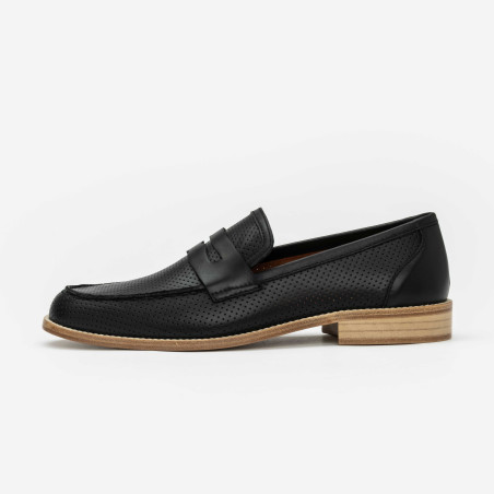 Black loafers for swing dancing - Men