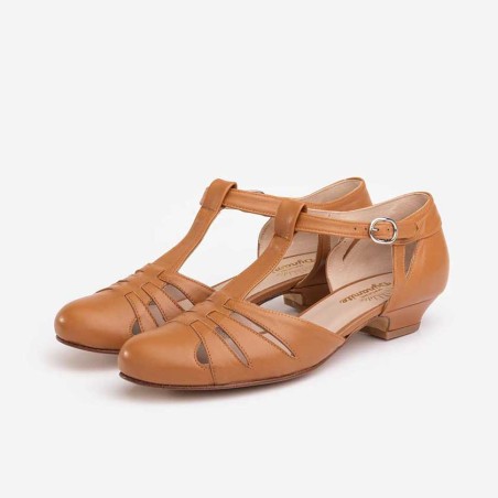 Mini Dynamite brown leather