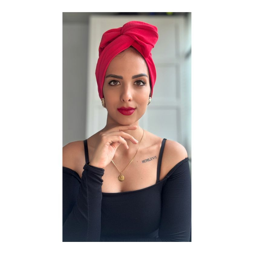 Turbante Magenta