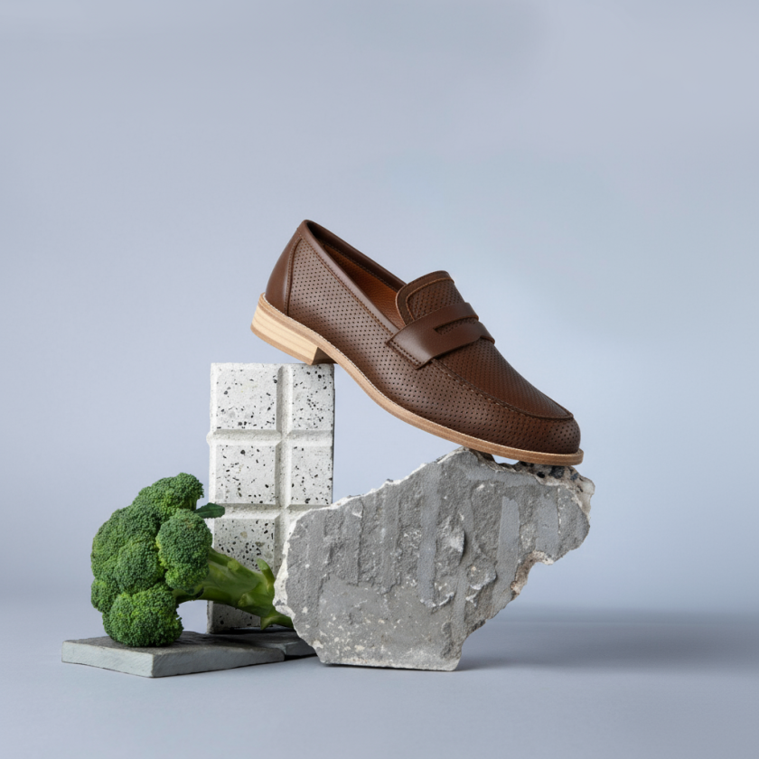 Braune Loafer zum Swingtanzen – Herren