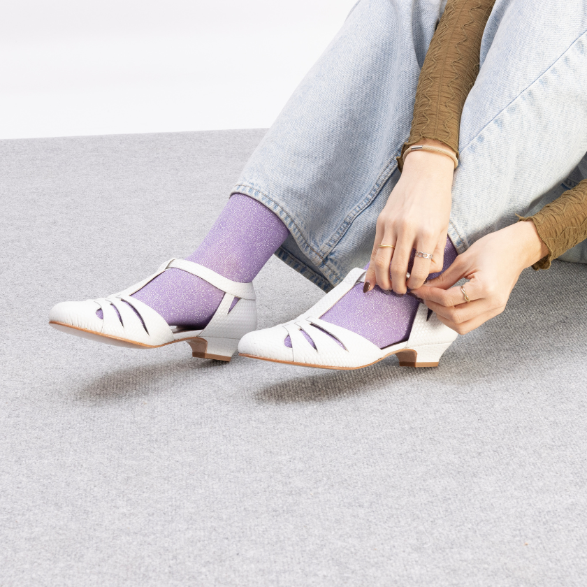 Mini Dynamite Trenza White