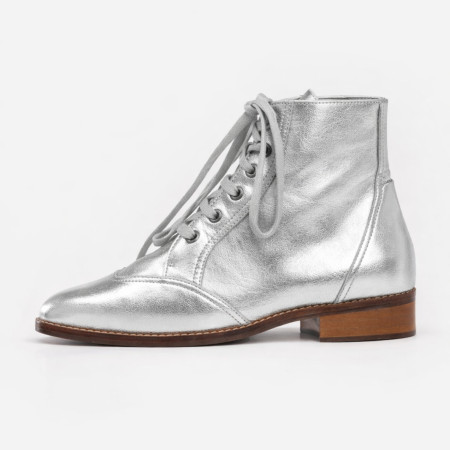 Alma Vintage Boots Silver 2