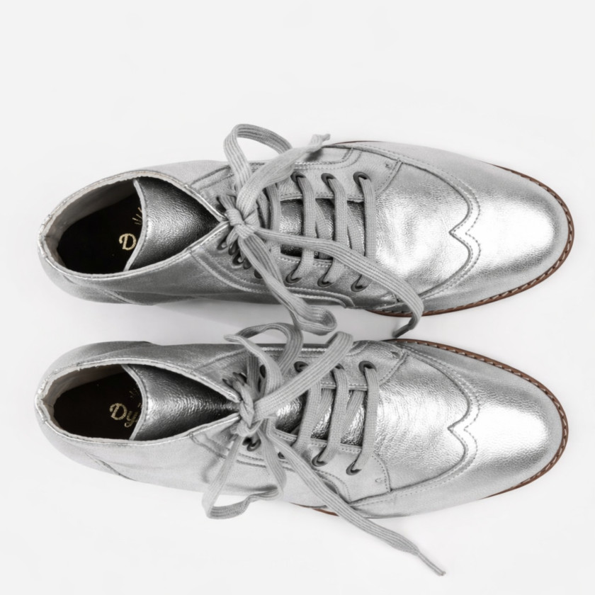 Alma Vintage Boots Silver