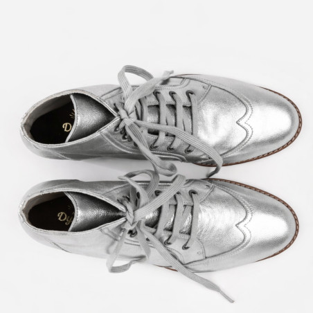 Alma Vintage Boots Silver