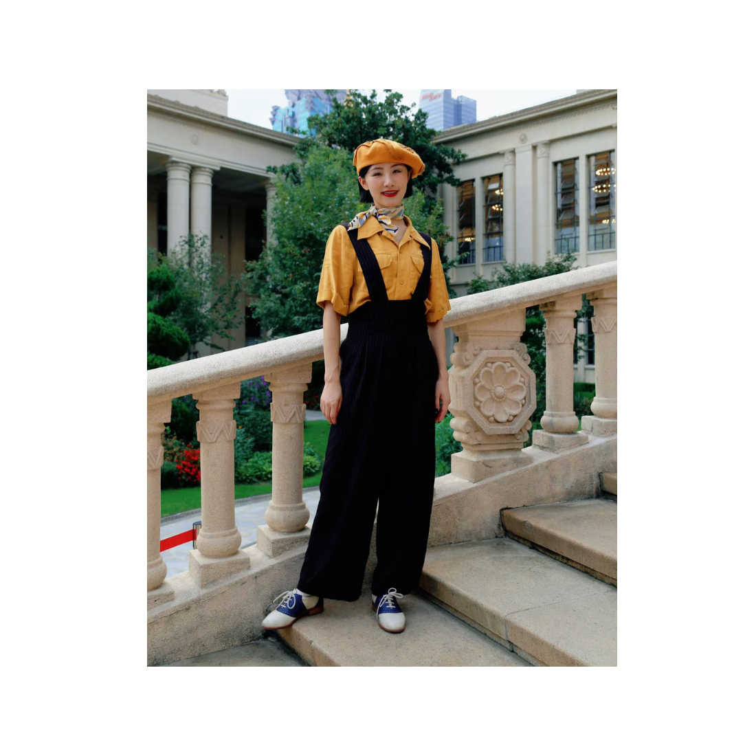 Madame Dynamite Saddles Shoes Blue thumbnail 9