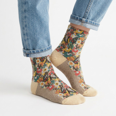 CHAUSSETTES MARRON VINTAGE 2