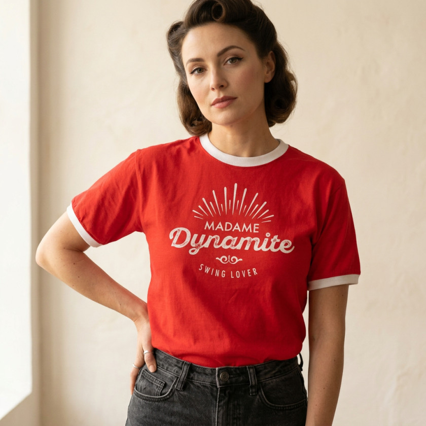 SWING LOVER T-SHIRT RED