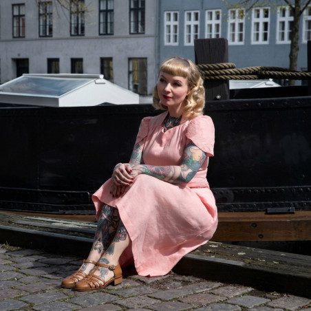 Gabrielle Brown Leather