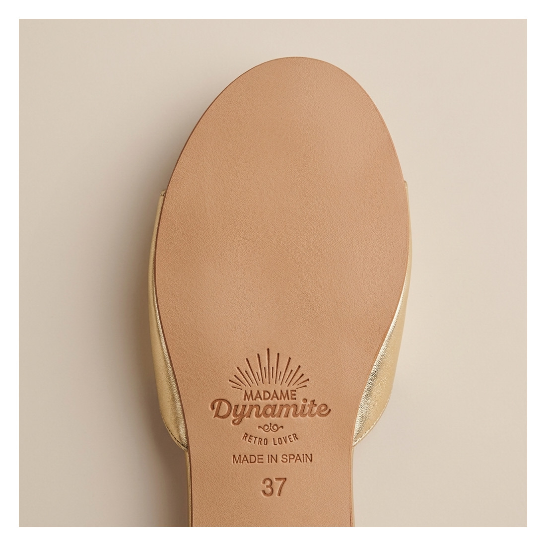 Madame Dynamite Vegan Mini Dynamite gold thumbnail 3