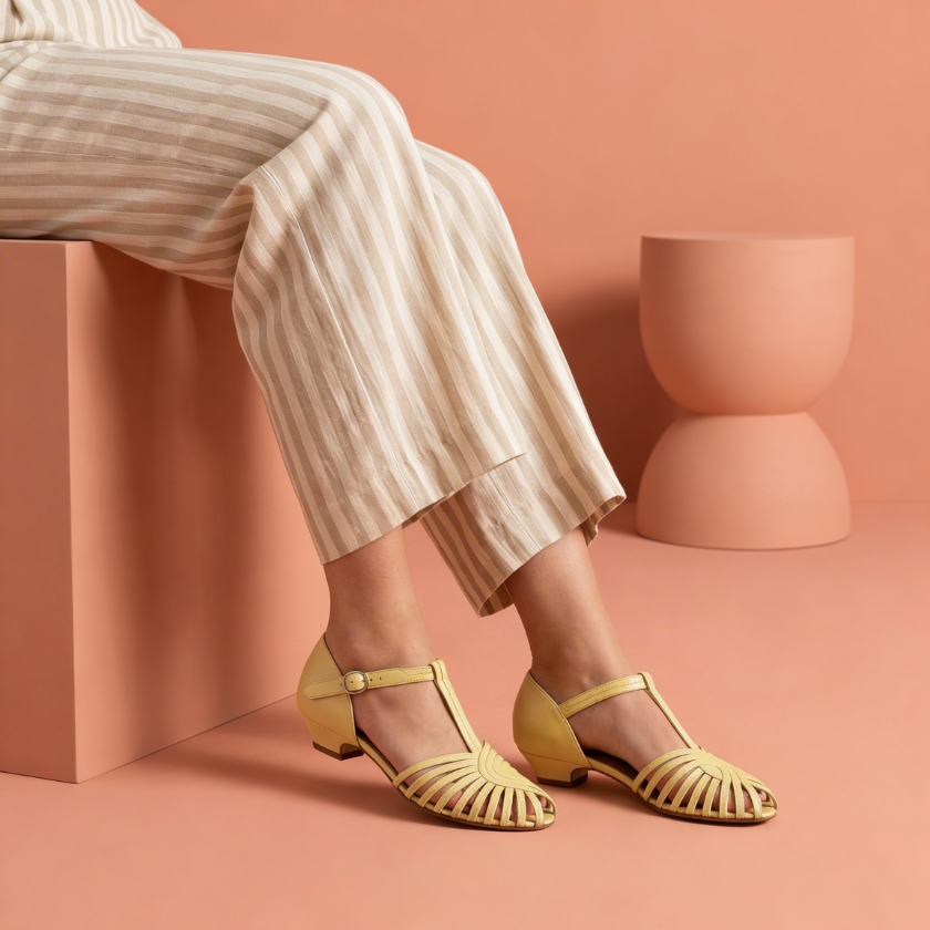 Mini Marlene pastel yellow