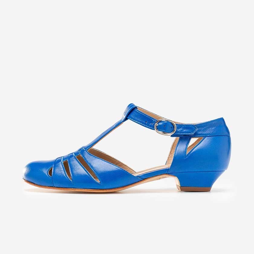 Wide fit - Mini Dynamite blue bright