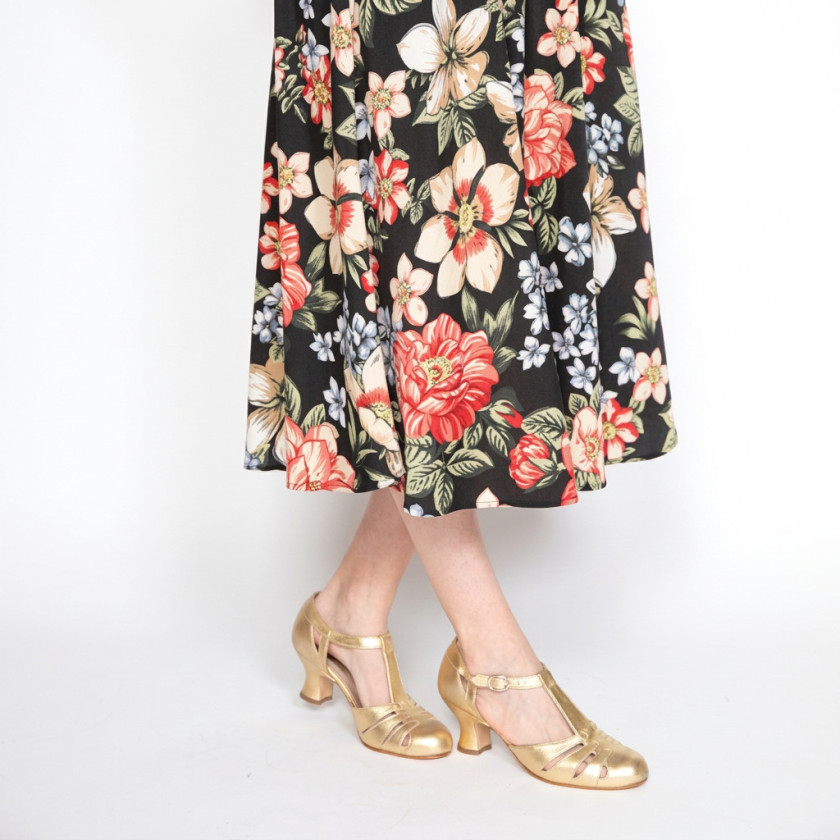 Dynamite Golden Step | Women’s Swing Dance Shoes