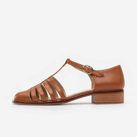 Gabrielle Brown Leather