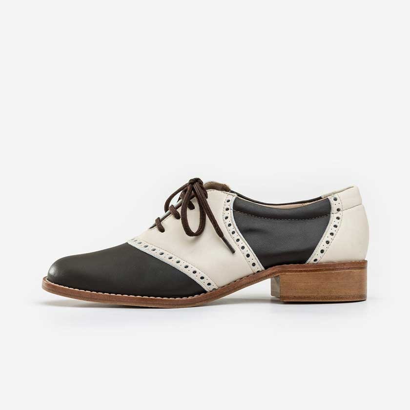 SADDLE SHOES BROWN