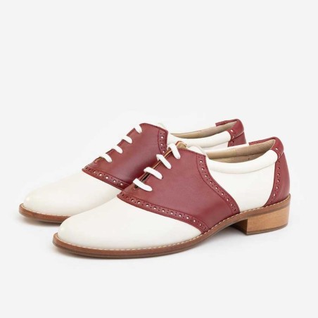 Saddles Shoes Cherry