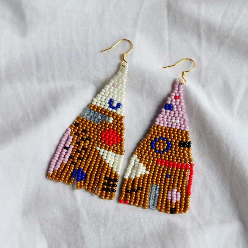 EARRINGS BOOSIKO LAVENDER