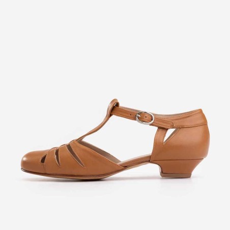 Mini Dynamite brown leather