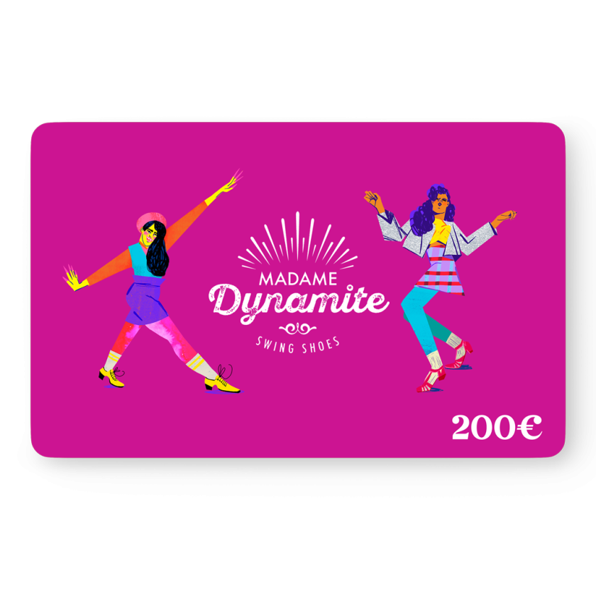 Carte cadeau Madame Dynamite 200€
