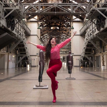 Mini Dynamite pink & red