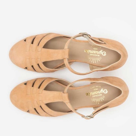 Dynamite Suede Peach