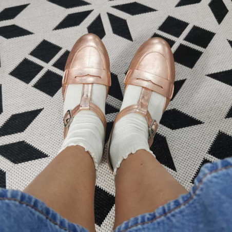 Wide fit - Loafers Everyday Rose Gold