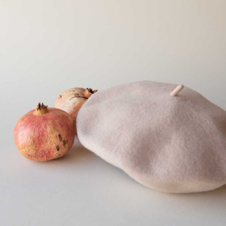 BERET HAT CREAM
