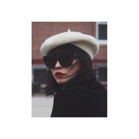 BERET HAT CREAM
