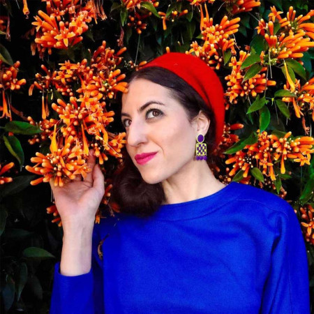 BERET HAT RED 2