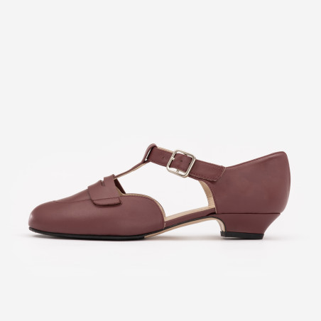 Wide fit - Loafers Everyday Red Wine
