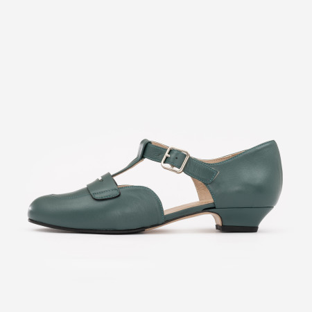 Wide fit - Mocassins Everyday Green Bottle 2