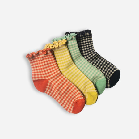 GRÜNE VICHY-SOCKEN 2