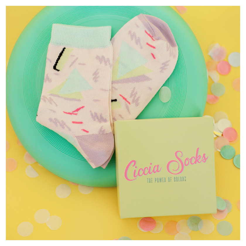 CHAUSSETTE CONFETTIS