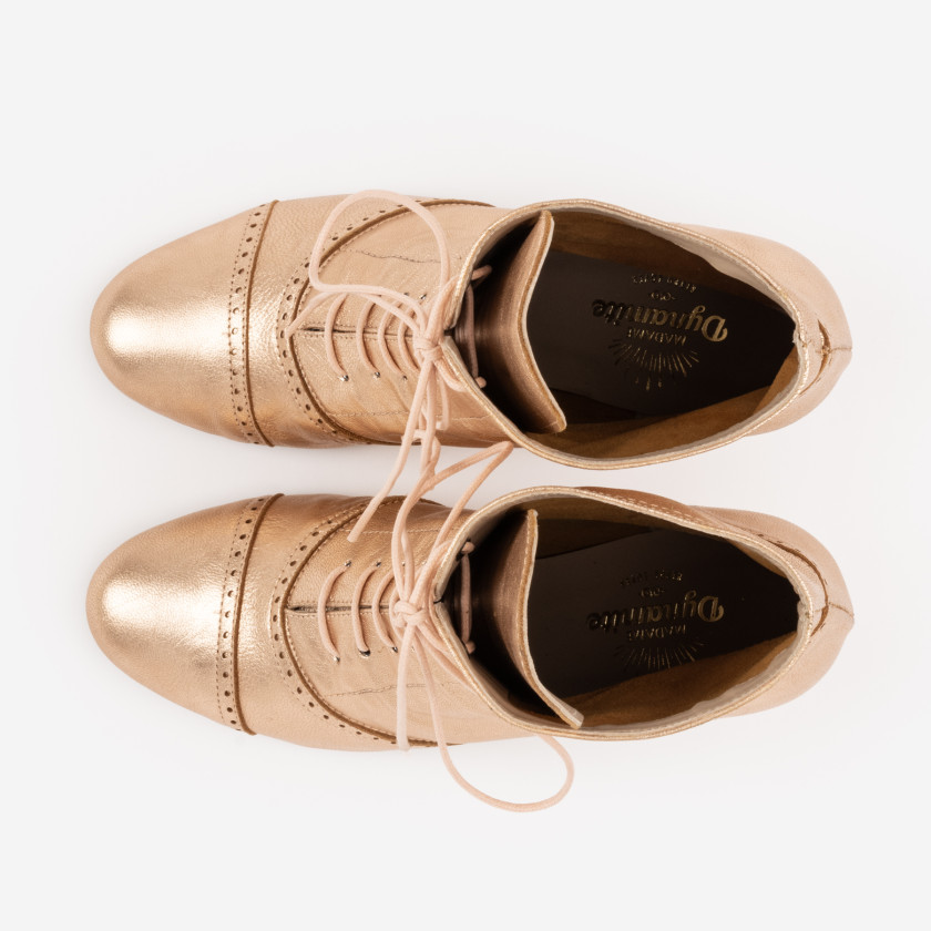 Rosetta Retro Boots Rose Gold