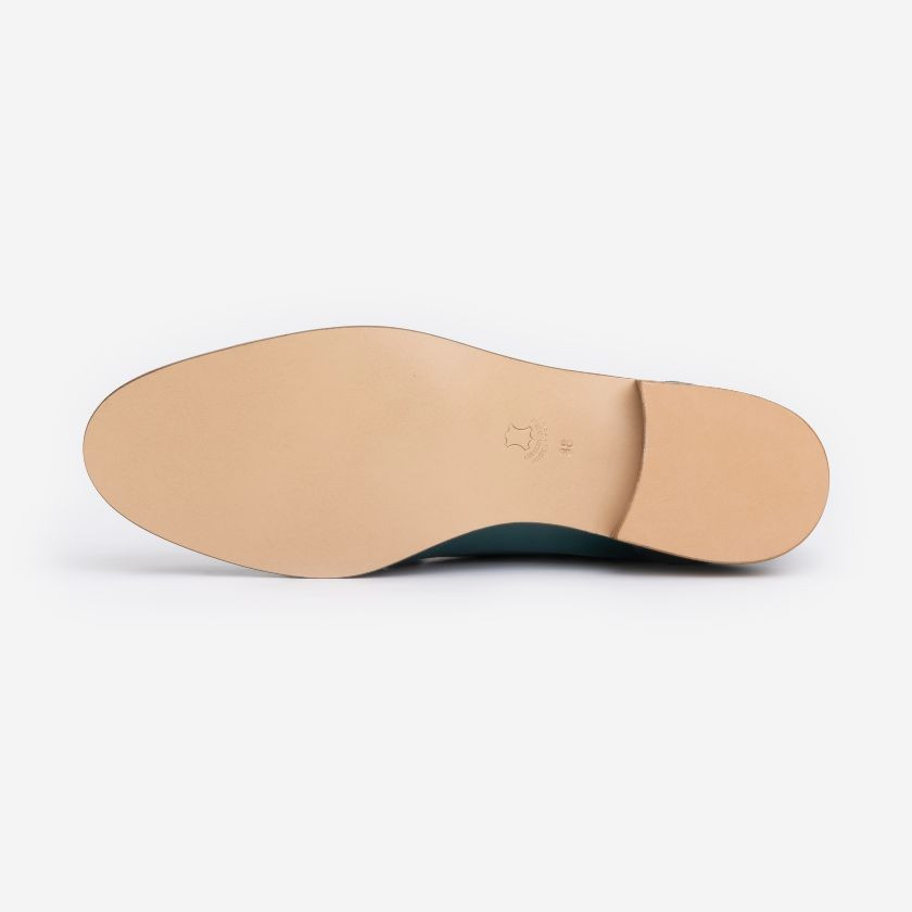 Alma Vintage Boots Green Bottle