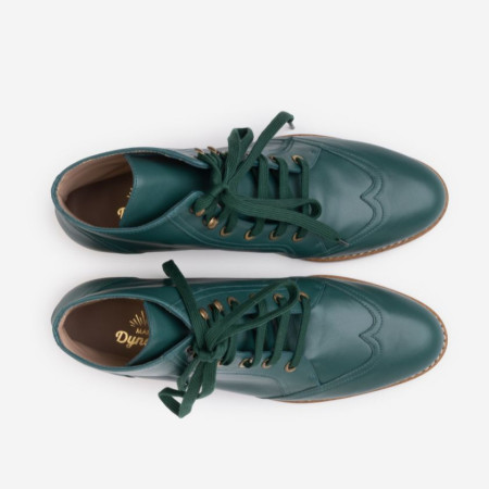 Alma Vintage Boots Green Bottle 2