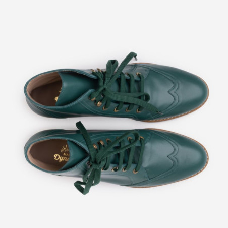 Alma Vintage Boots Green Bottle